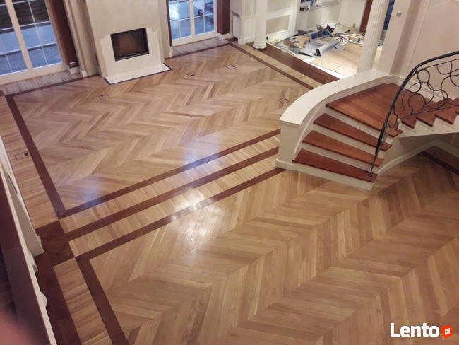 Parkiet, Cyklinowanie podłogi, renowacja, montaż. Wolsztyn