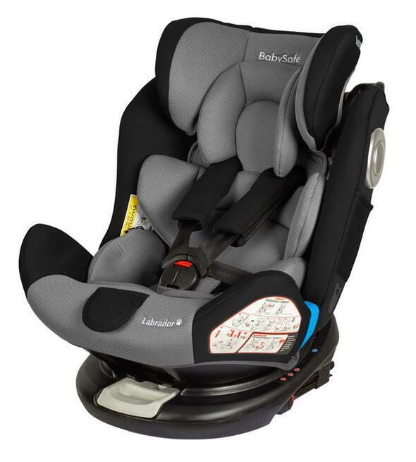 Fotelik dziecięcy 0-36 kg ,obrotowy, ISOFIX, TOPTETHER