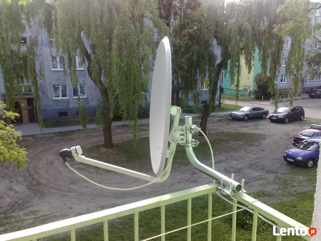 Montaż anten sat, naziemnych ,wieszanie telewizorów NIESZAWA
