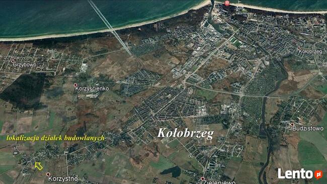 Działka Korzystno gm. Kołobrzeg