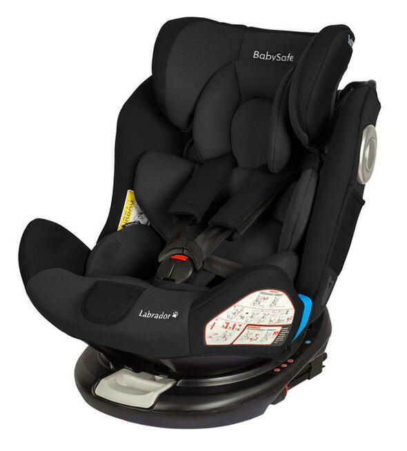 Fotelik dziecięcy 0-36 kg ,obrotowy, ISOFIX, TOPTETHER
