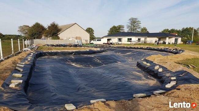 Folia PCV, PVC do oczek wodnych, stawów, zbiorników ppoż