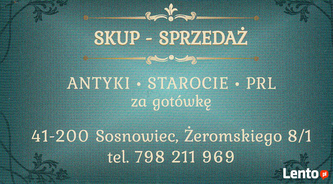 SKUP ANTYKI STAROCIE PRL 798-211-969