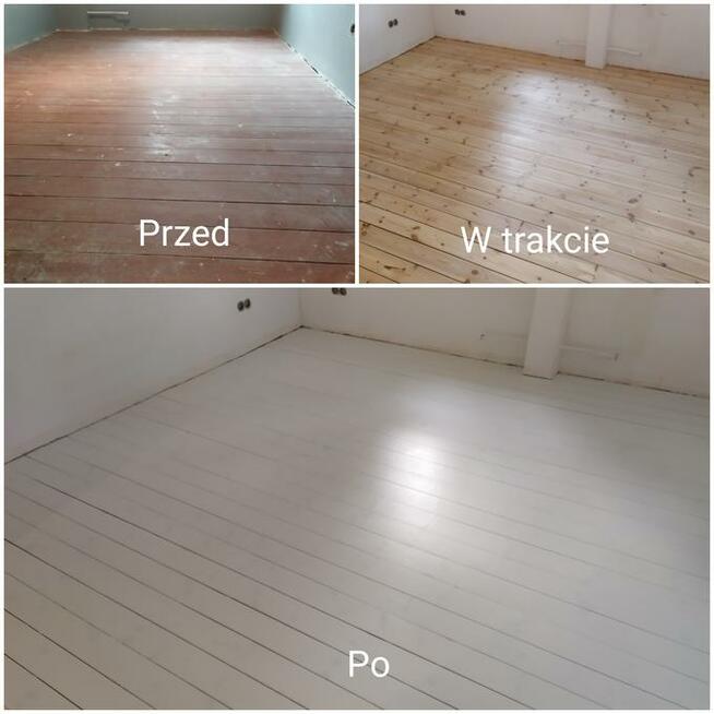 Parkiet, Cyklinowanie podłogi, renowacja, montaż. Słubice
