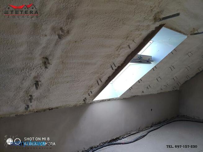 Izolacje natryskowe pianką Izolacja Poddaszy