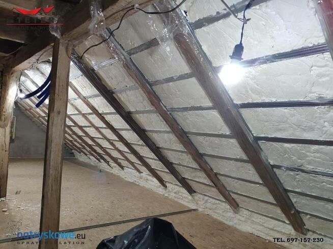Ocieplanie Izolacja Poddaszy Pianką Izolacj Natryskowe Pianą