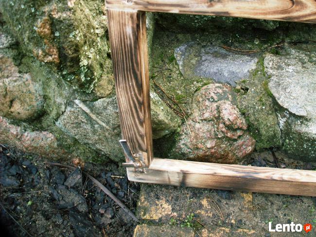 Stare okno , rama okienna retro loft lustro, zdjęcia 86x46