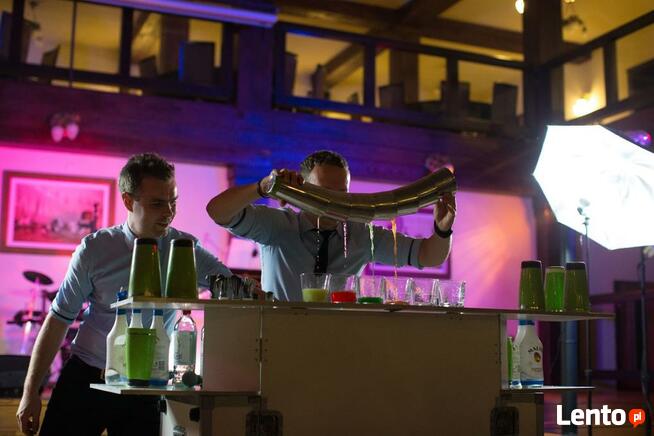 barman na wesele- pokazy barmańskie- bary kawowe--