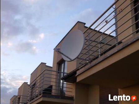 Montaż ustawianie anten , wieszanie telewizorów WĄBRZEŹNO