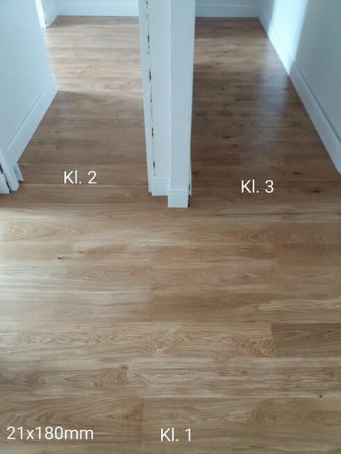 Deska lita dębowa. 21x120. Parkiet dąb.