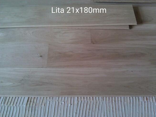 Deska lita dębowa 16x120mm Parkiet dąb.
