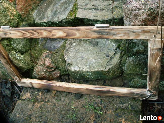 Stare okno , rama okienna retro loft lustro, zdjęcia 86x46