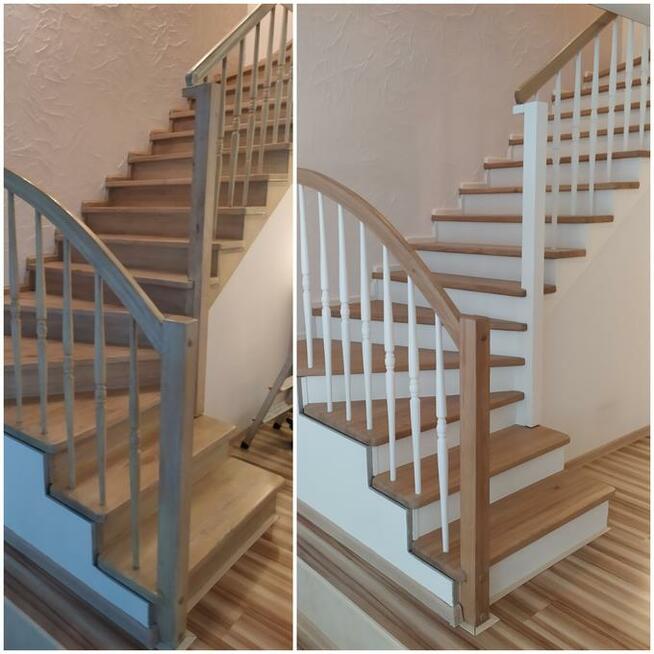 SCHODY Profesjonalna renowacja, cyklinowanie schodów