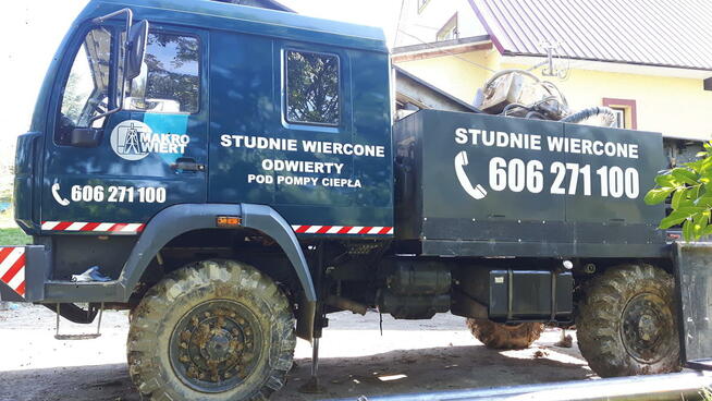 STUDNIE głębinowe, wiercone, czyszczenie, odwierty pompy ciep