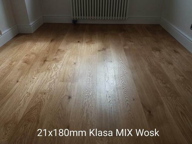 Deska lita dębowa. 21x120. Parkiet dąb.