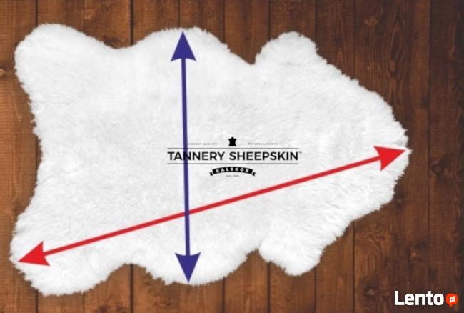 SKÓRA OWCZA NATURALNA BIAŁA Kręcony Włos PRODUCENT