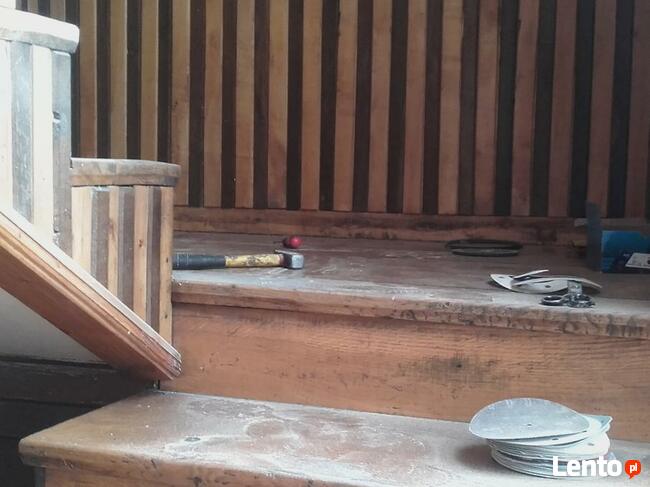 CYKLINOWANIE - MONTAŻ PODŁÓG - SCHODY, RENOWACJA