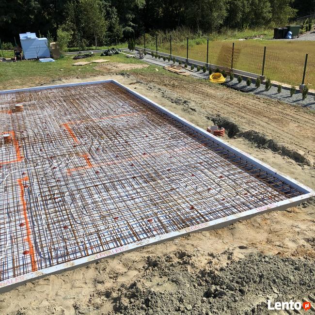 Pasywna Płyta fundamentowa grzewcza