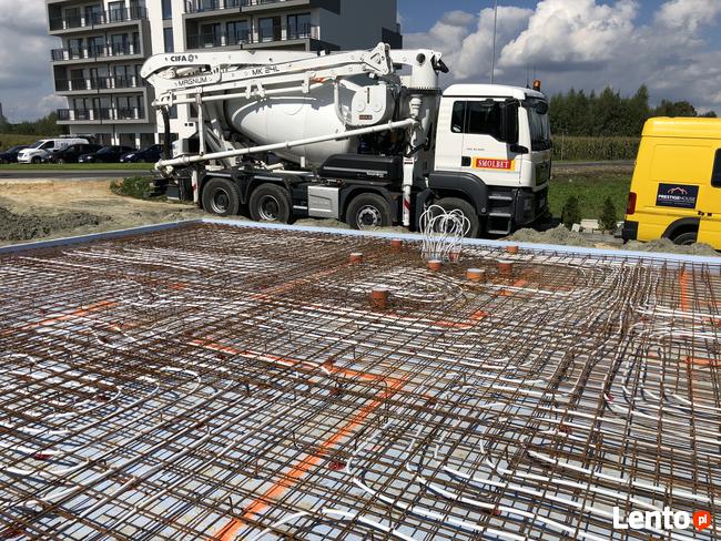 Pasywna Płyta fundamentowa grzewcza