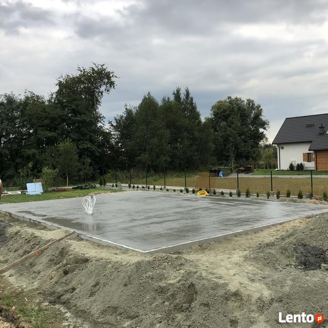 Pasywna Płyta fundamentowa grzewcza