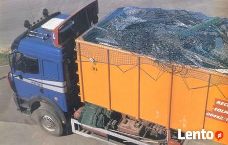 Siatka zabezpieczająca ładunek kontenerowa gęsta 3x5 oko 25