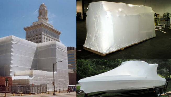 Folia termokurczliwa przemysłowa AP200 6x25m