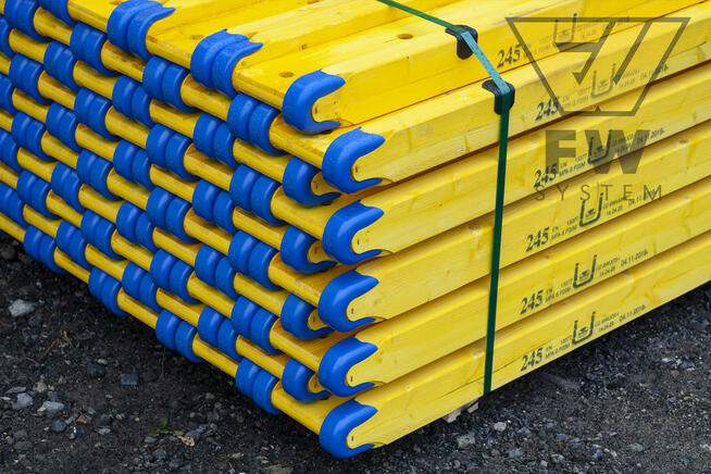 Dźwigar drewniany Dźwigary Tregry 190 Szalunki stropowe Doki