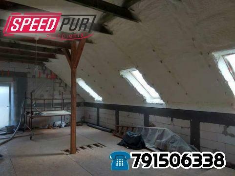 Ocieplanie Poddaszy Piana Pur Dach Strop Wiązary Dębno