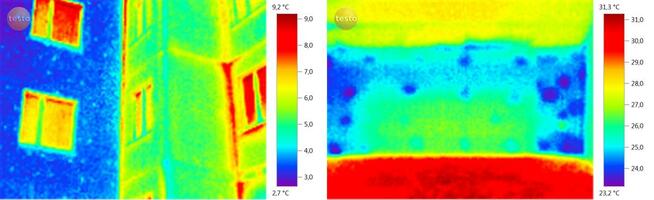 Termowizja budynków, mieszkań, zakład przemysł.-inst. elektr