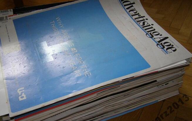* Advertising Age, zestaw 99 czasopism, 2009-2012