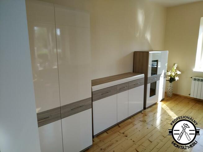 Składanie mebli, montaż mebli, skręcanie mebli z paczki