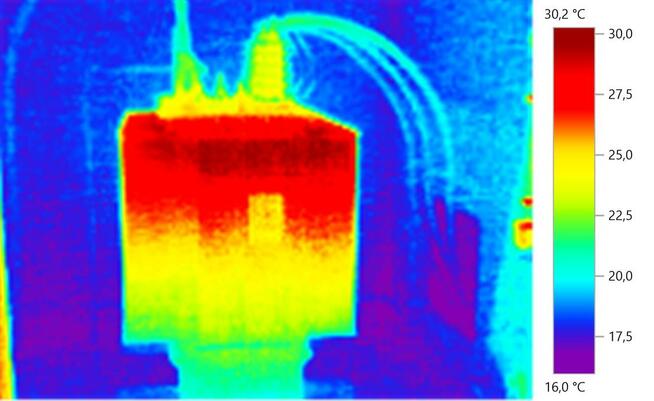 Termowizja budynków, mieszkań, zakład przemysł.-inst. elektr