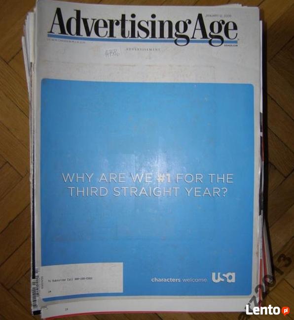 * Advertising Age, zestaw 99 czasopism, 2009-2012