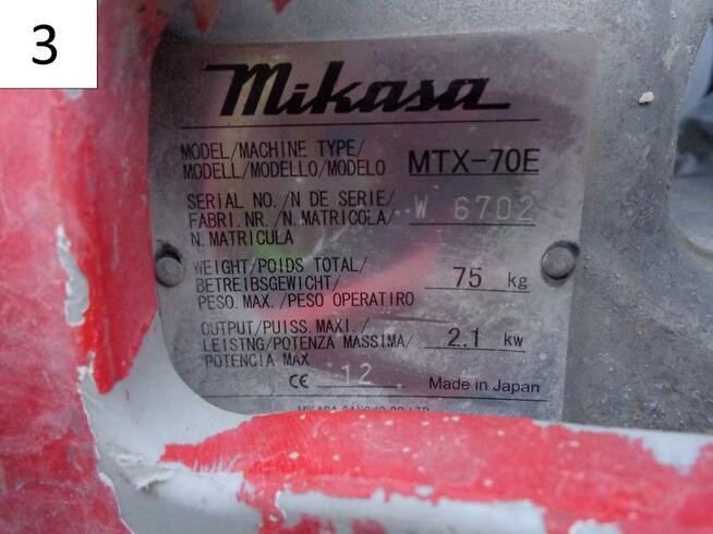 Stopa wibracyjna (skoczek) Mikasa