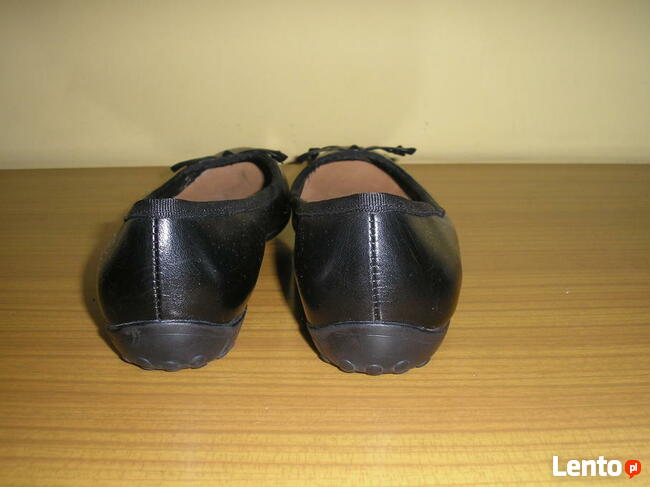 Clarks baleriny 38 24cm skóra naturalna