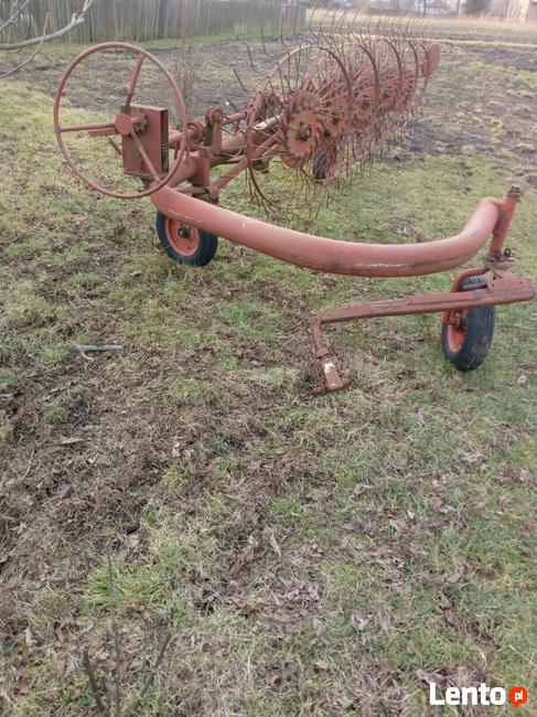 zgrabiarko przewracarka do siana