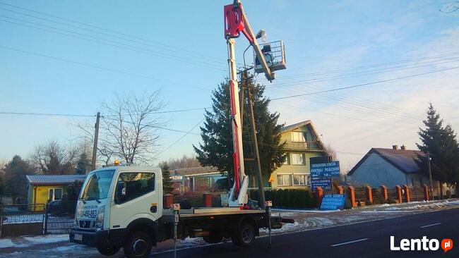 Podnośniki Koszowe, minikoparki, wynajem, Sochaczew, Łowicz,