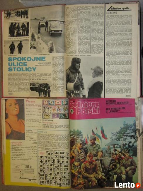 Żołnierz Polski z 1982 r. 51 numerów twarda oprawa