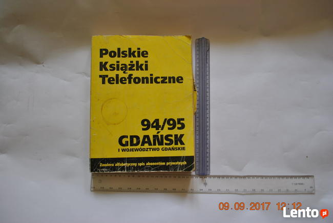 * Książka telefoniczna, Gdańsk 94/95
