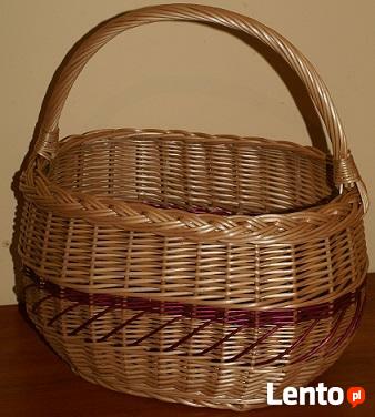 Kosz wiklinowy Wyroby z wikliny Koszyczki Meble Wiklina