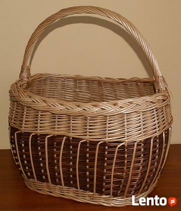 Kosz wiklinowy Wyroby z wikliny Koszyczki Meble Wiklina