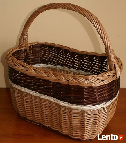 Kosz wiklinowy Wyroby z wikliny Koszyczki Meble Wiklina