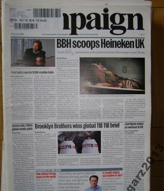 * Campaign, zestaw 29 czasopism, 2009 rok