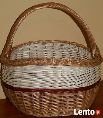 Kosz wiklinowy Wyroby z wikliny Koszyczki Meble Wiklina