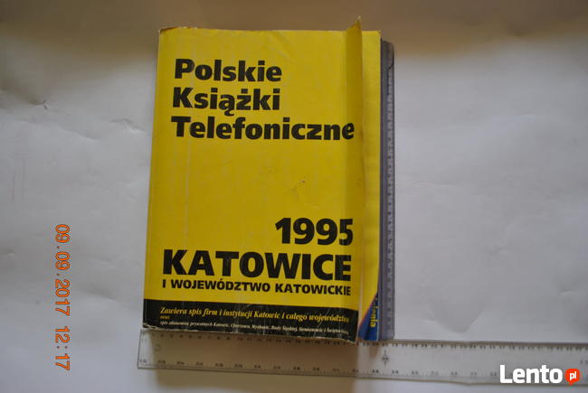 * Książka telefoniczna, Katowice 1995