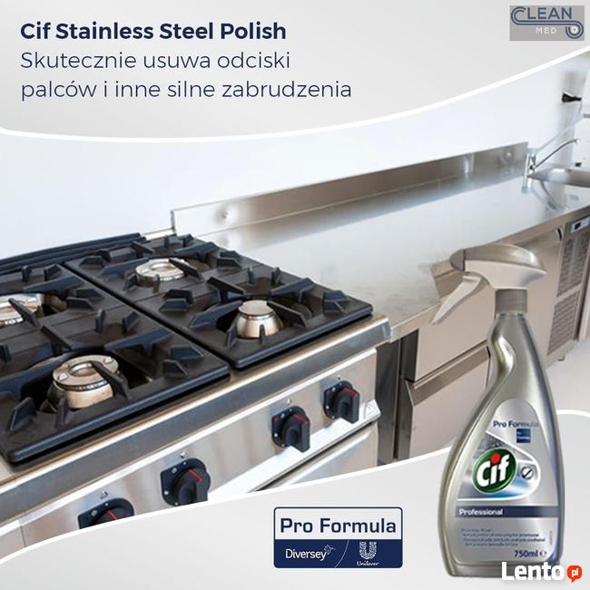Cif PF Stainless Steel - Płyn do mycia stali nierdzewnej