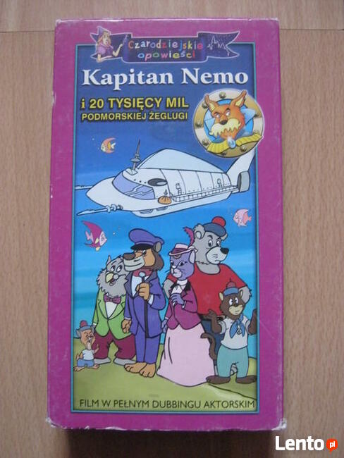 Kaseta VHS Kapitan Nemo