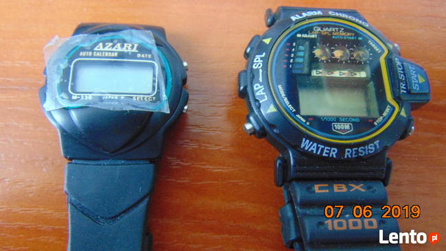 ZEGAREK ANTYK POZŁACANY NA CHODZIE-BERG