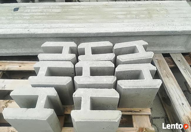 płyta betonowa pod siatkę panel Łask Łódzkie podmurówka 25cm