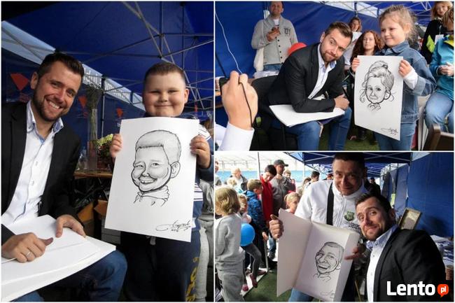 Rysowanie karykatury na żywo – wesele, imprezy, urodziny
